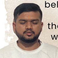 Nagesh Kumar Verma in meditation